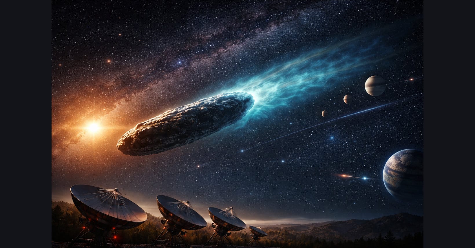 Interstellar Visitor 3I/ATLAS: Search for Technosignatures