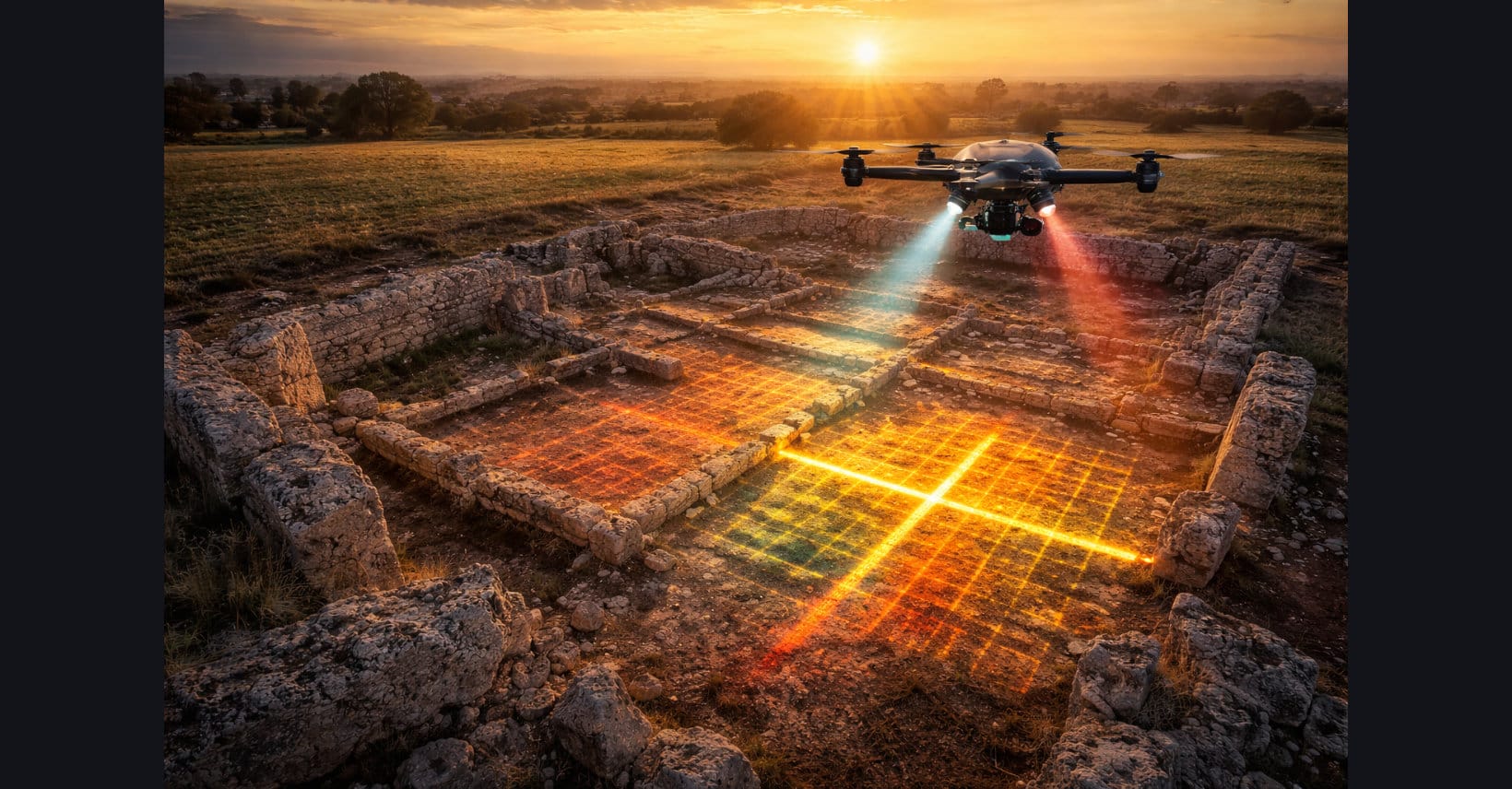 Advanced Drone Mapping Uncovers a Hidden Roman City