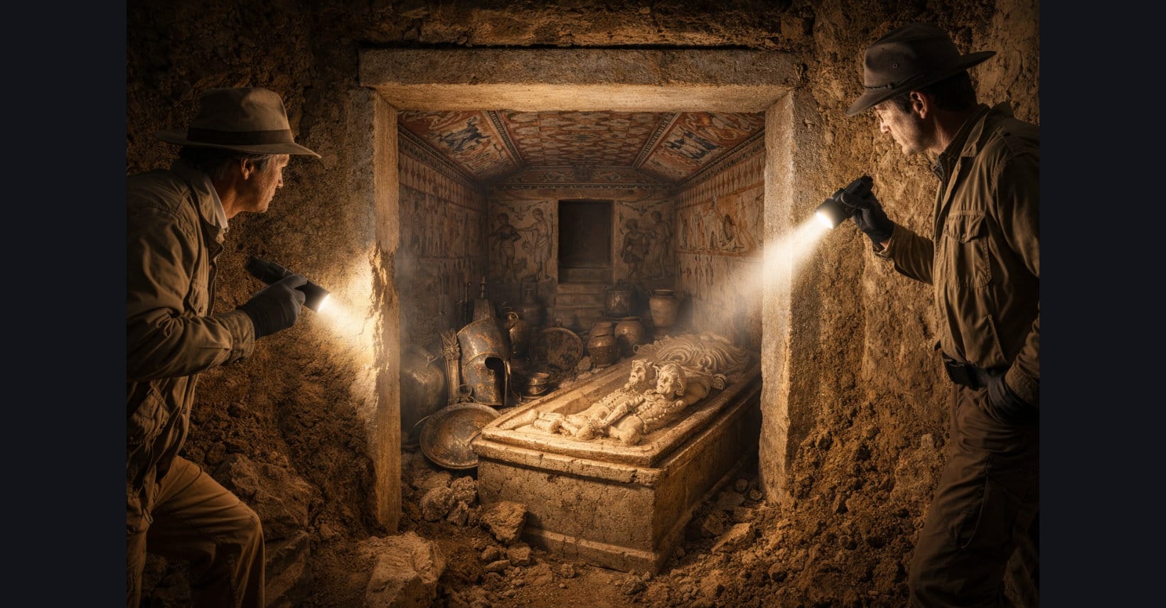 The Sealed Etruscan Tomb: Unearthing a Forgotten Spiritual World