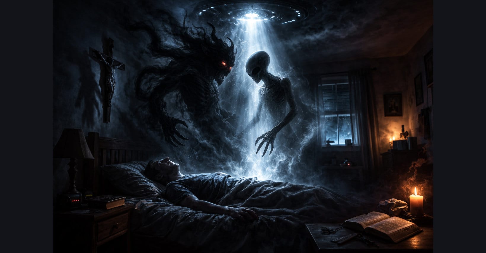 Abduction or Oppression? When Modern UFO Encounters Mirror Classical Demonology