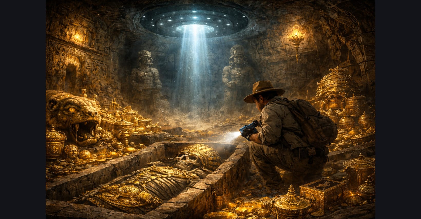 Ancient Gold Tomb and the Power of Forgotten Civilizations