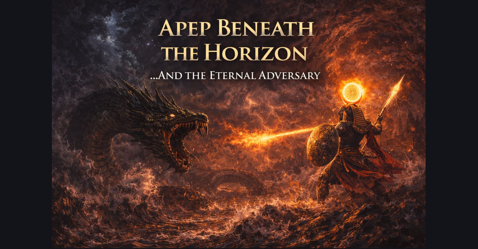 Apep Beneath the Horizon …And the Eternal Adversary