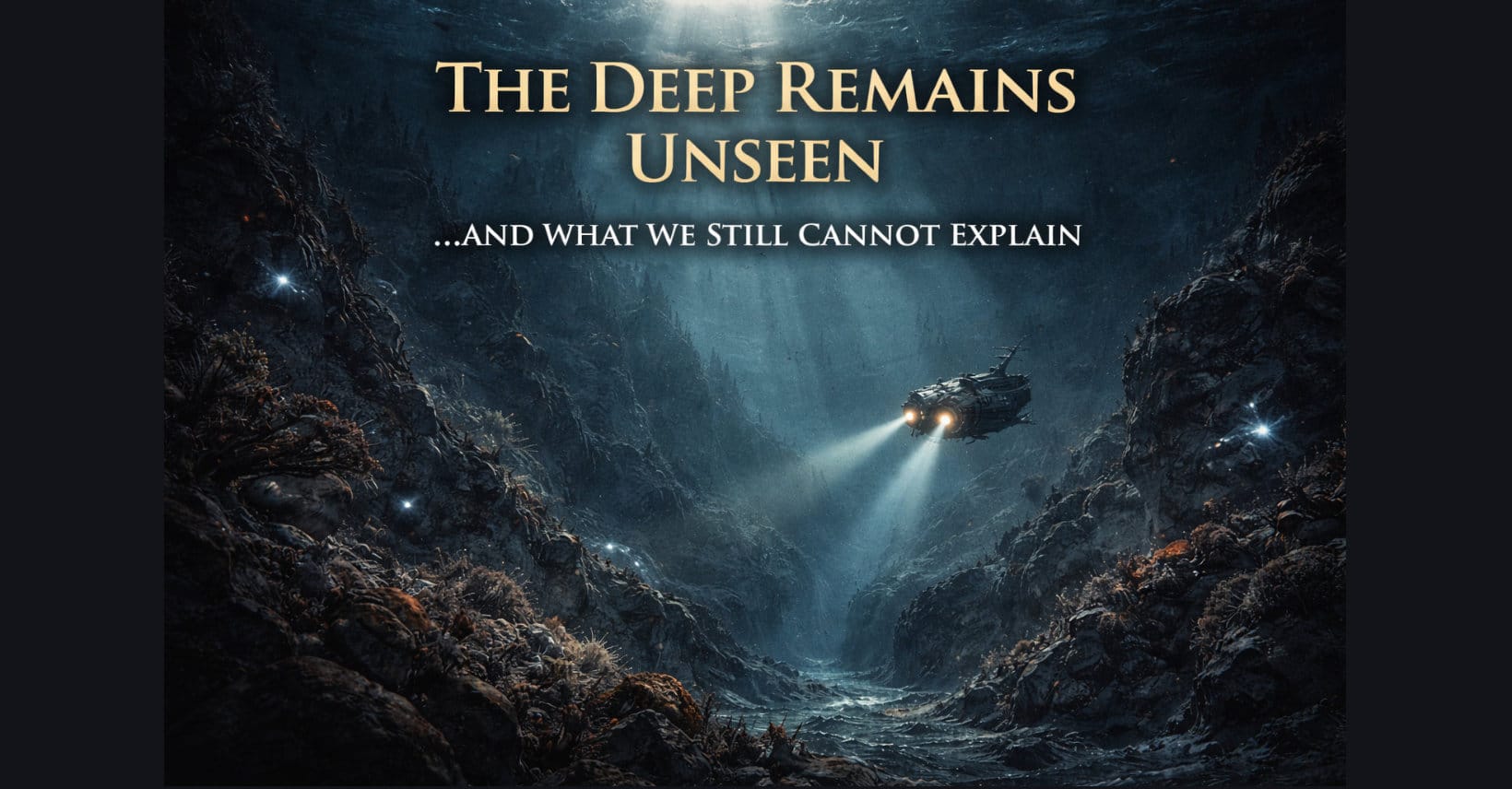 The Deep Remains Unseen …And What We Still Cannot Explain