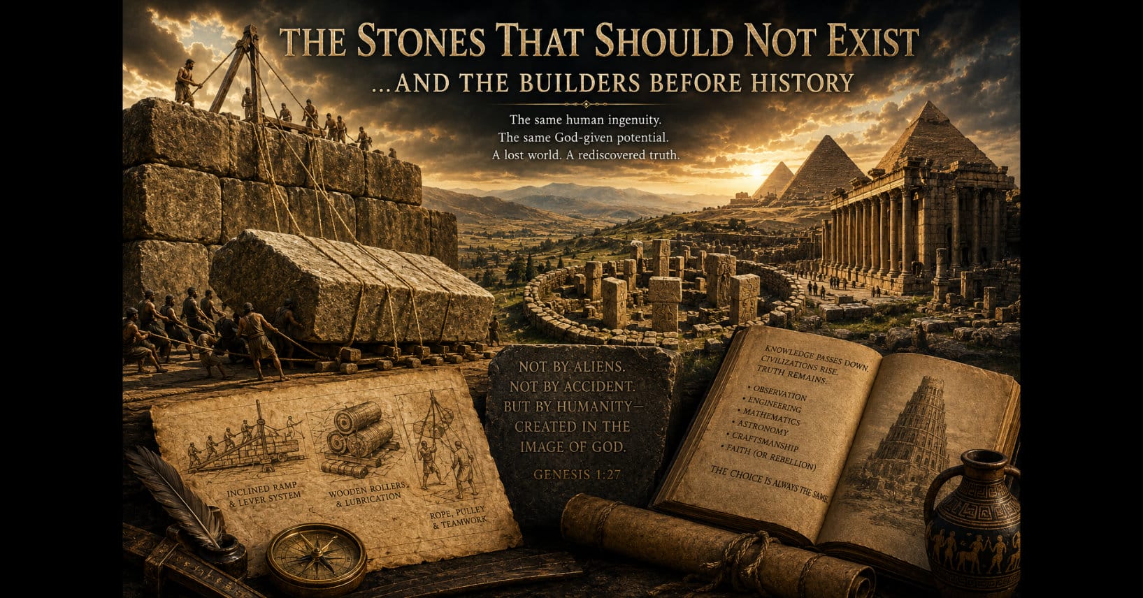 The Stones That Should Not Exist …And the Builders Before History