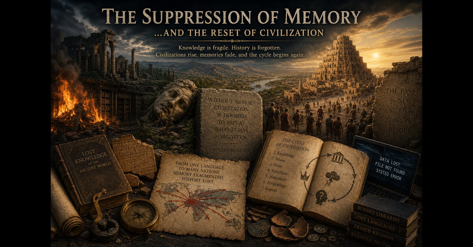The Suppression of Memory …And the Reset of Civilization