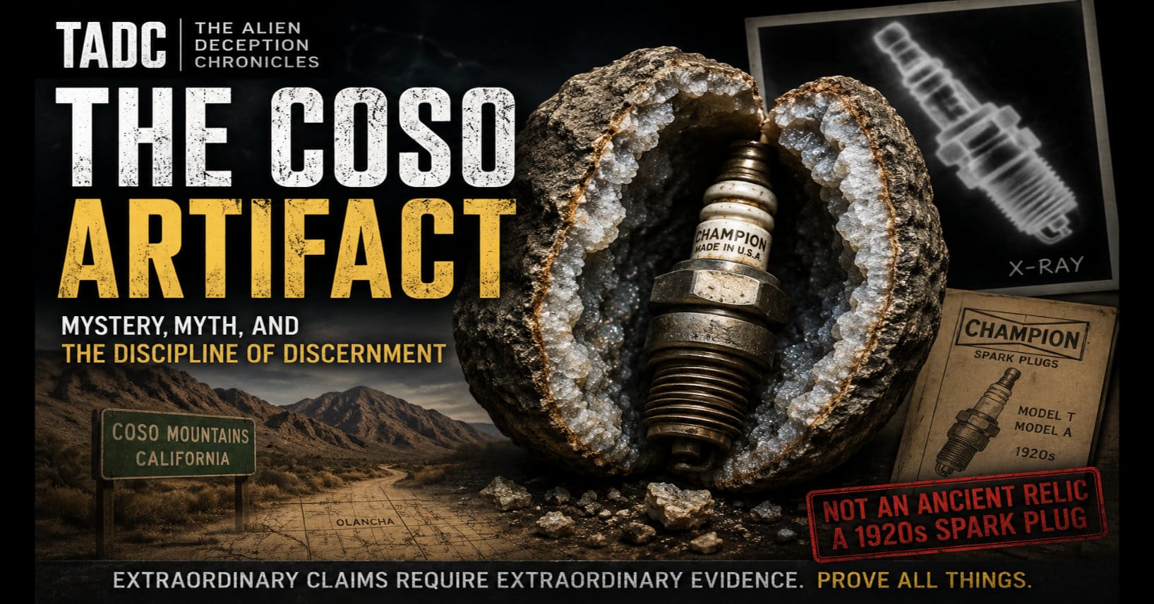 The Coso Artifact: Mystery, Myth, and the Discipline of Discernment