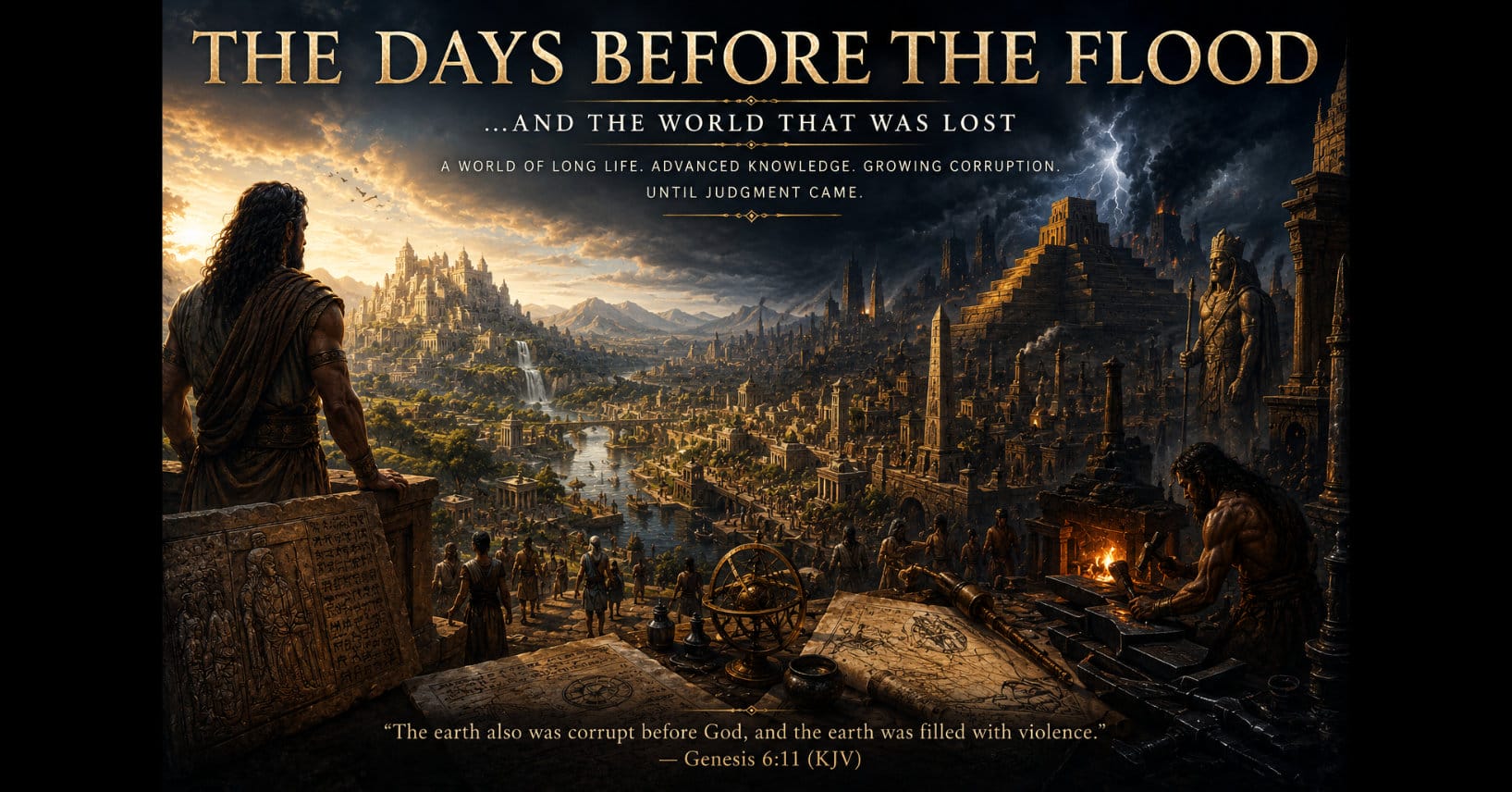 The Days Before the Flood …And the World That Was Lost