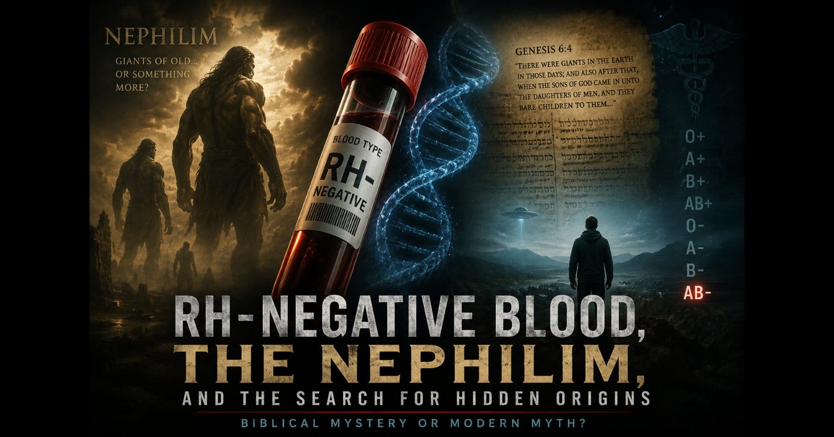 RH-Negative Blood, the Nephilim, and the Search for Hidden Origins