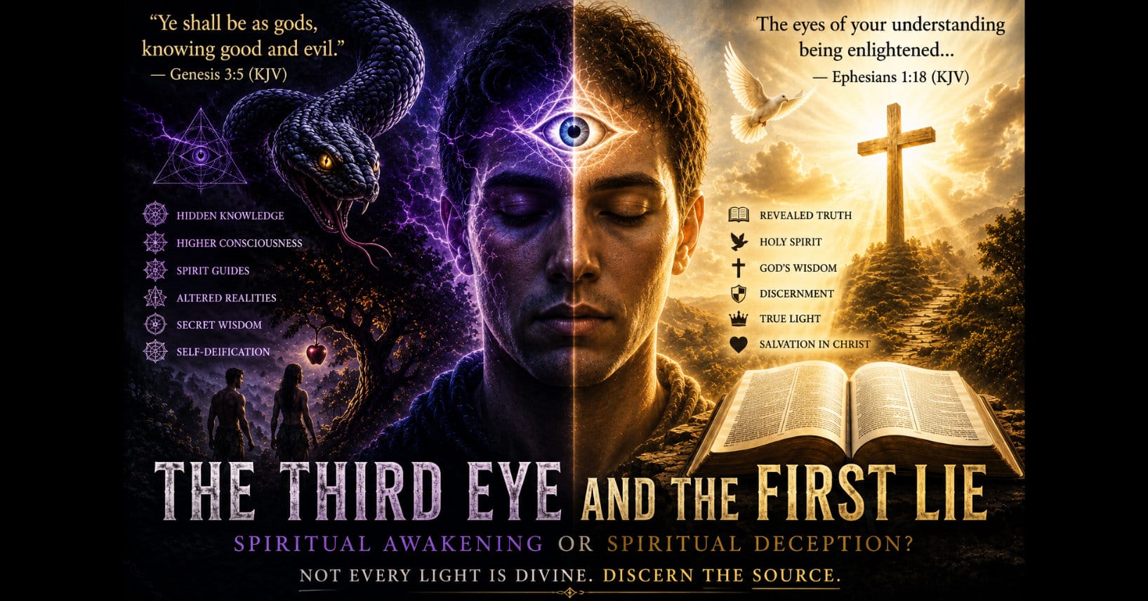 The Third Eye and the First Lie