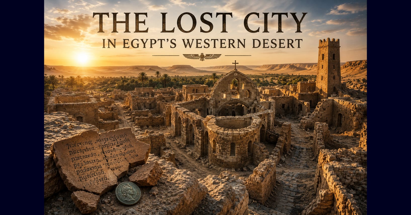 The Lost City in Egypt’s Western Desert