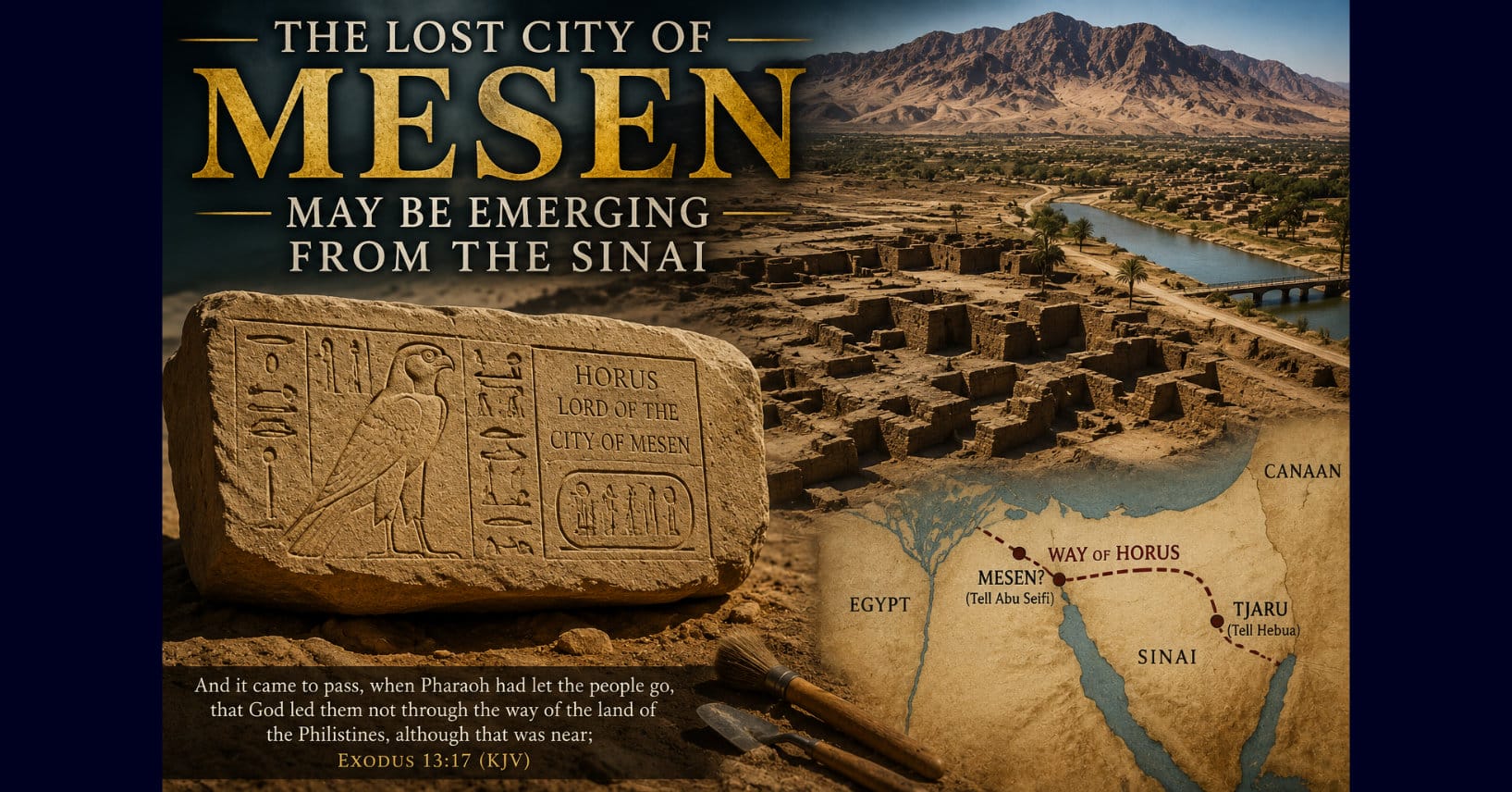 The Lost City of Mesen May Be Emerging From the Sinai