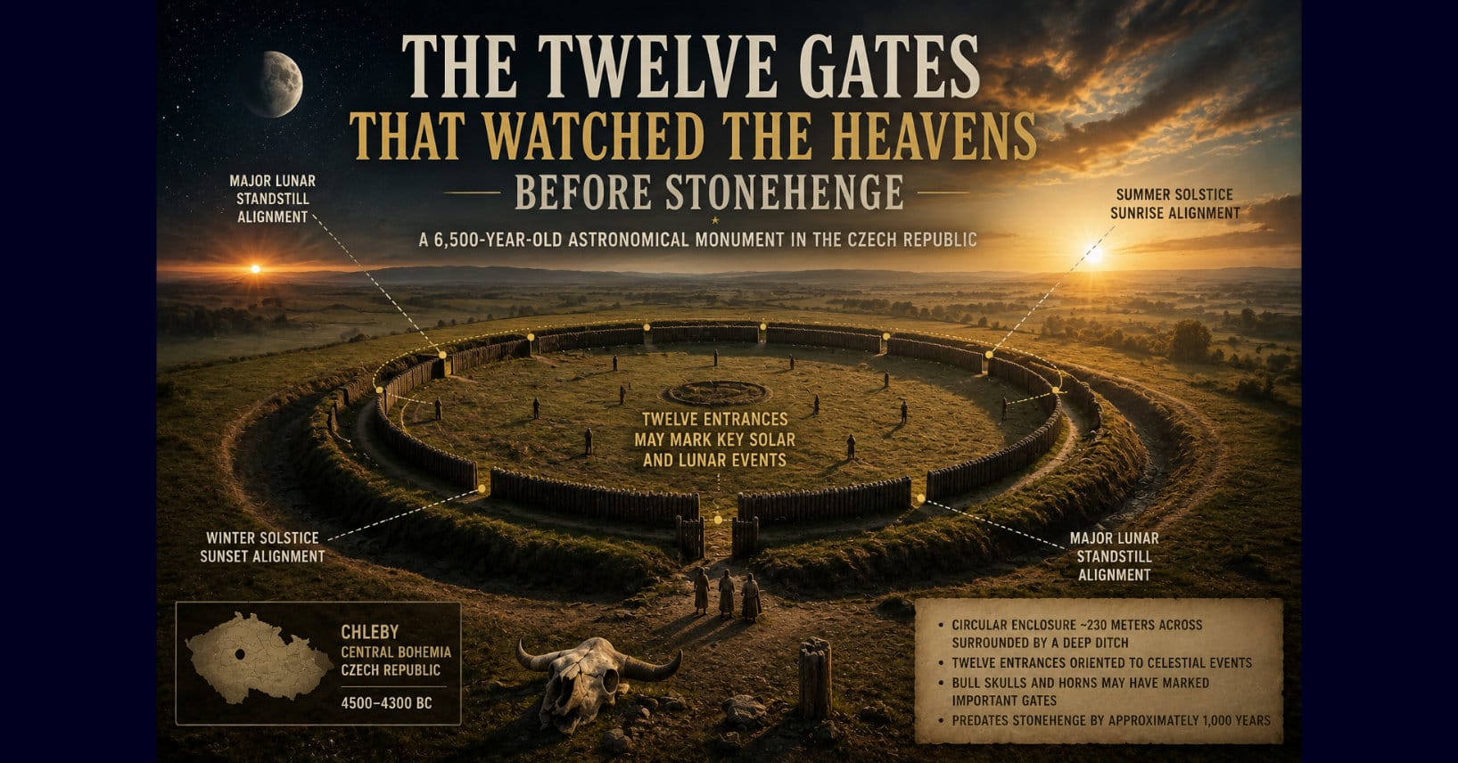 The Twelve Gates That Watched the Heavens Before Stonehenge