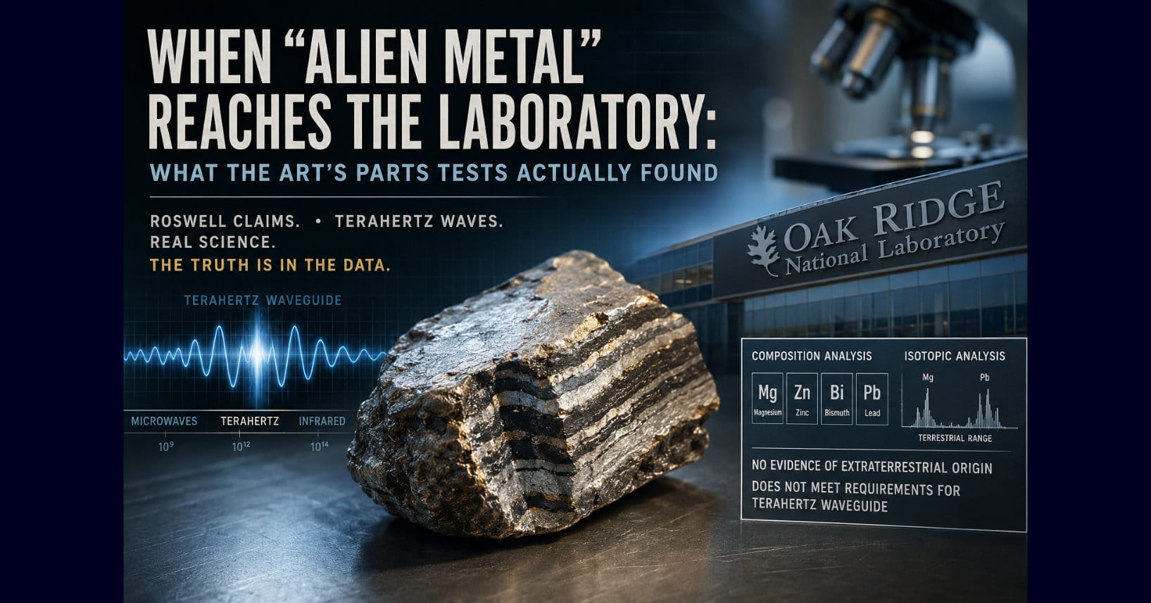 When “Alien Metal” Reaches the Laboratory: What the Art’s Parts Tests Actually Found